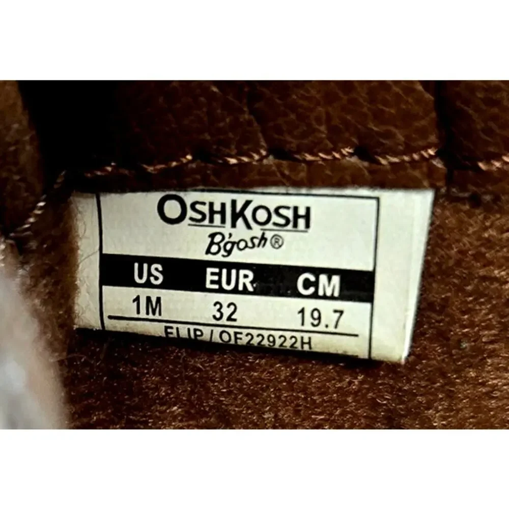 OshKosh + More Gir'l Size 1 1.5 Ankle Combat Boots Shoes Bulk Lot of 4  1 1/2